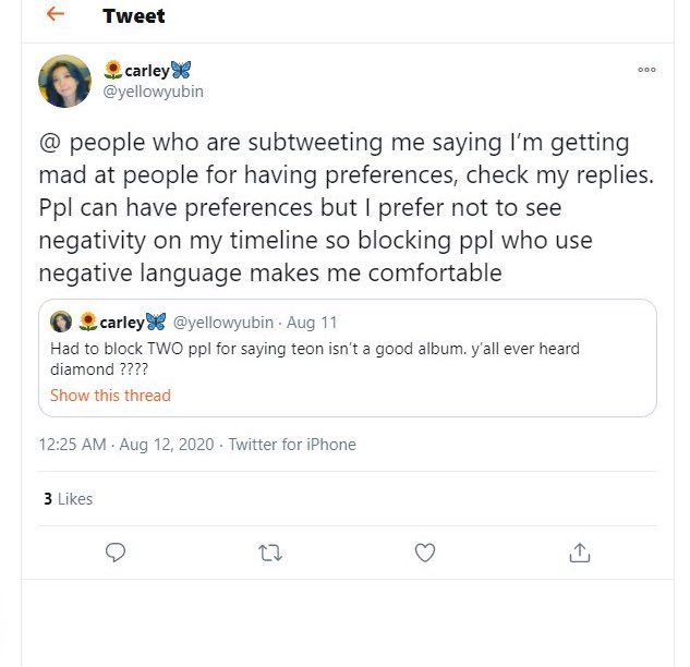 First of all, yes there are problematic accounts on this thread that SHOULD be listedBut some of these accounts listed are just personal beef. Whether it was an opinion clash or something elseThis user has also blocked somnia for not liking their favorite songs