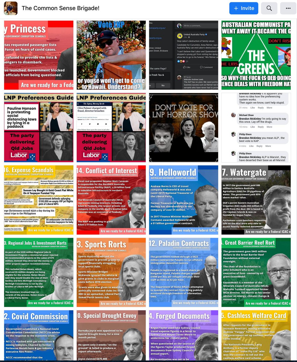 Yes  #FriendlyJordies is running a Labor troll farm on facebook spreading lies & misinfo to deceive older voters in the QLD state election. Clearly being fed info & campaign material by Labor comms staff & following their campaign directives closely.  #auspol