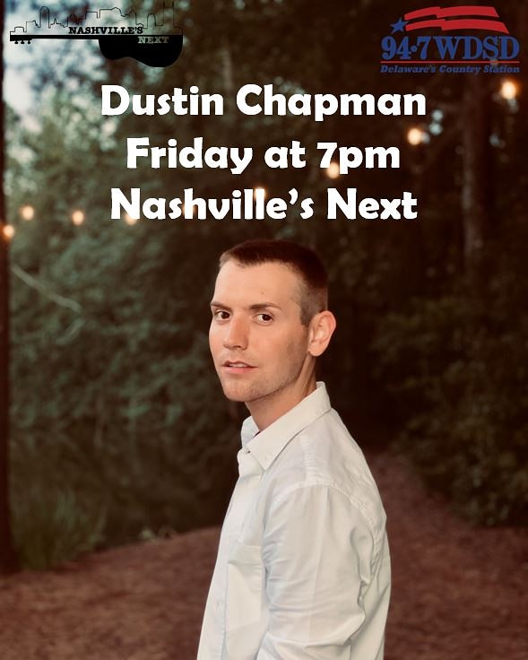 947WDSD's tweet photo. This Friday at 7pm #Nashvillesnext returns with @dustinsings97
Don't miss his amazing story of pursuing his country music dream, despite a rare esophagus disease!
#countrymusicpodcast #iheartcountry #newcountrymusic2020 #countrypodcast #countrymusicradio #dustinchapman https://t.co/LUcnro9BeN