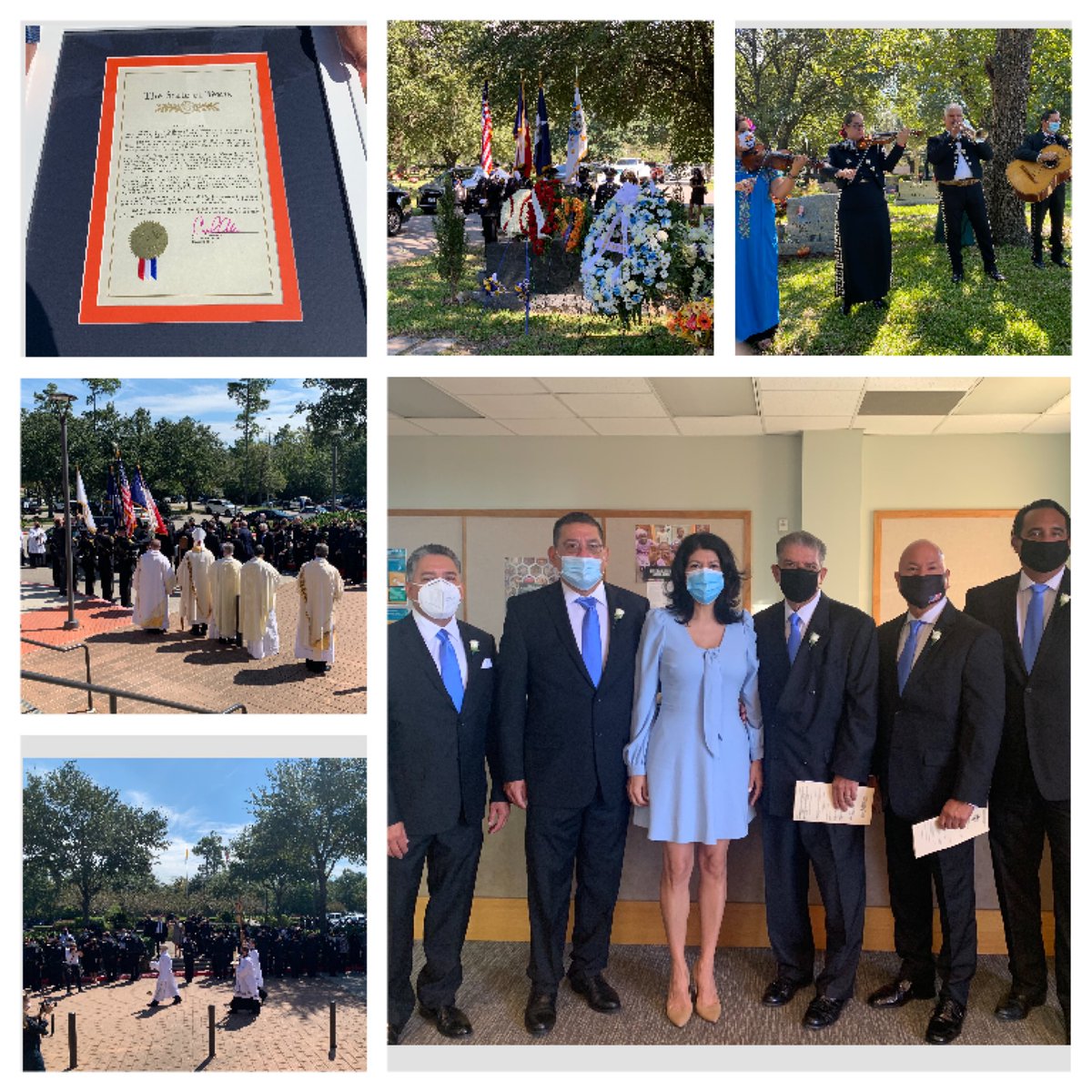 CarolforTexas's tweet photo. A grand celebration of life #Jflo style brought hundreds together. I was honored to deliver Jerry Flores’ eulogy & present a #txlege resolution. Good story telling by many brought tears & laughter. We will never forget, #Jflo, always in our hearts. Much ❤️ RIP Jerry. https://t.co/ofugIIwP7O