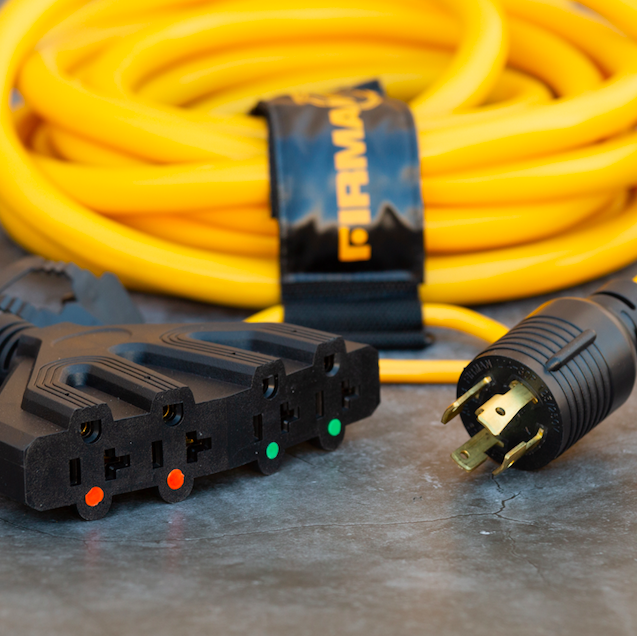 FIRMANPower's tweet photo. Meet our 25' power cord | The FIRMAN 1125 has power coming in at 30A / 7500 watt output. Use the four-way split 5-20R household plugs to get backup power the way you need it.

https://t.co/wbvhX7KqZC #builtforwork #builtforcamping #firmangenerator #firmanpowerequipment #FIRMAN  : https://t.co/054e4AL9ZY