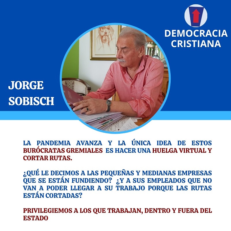 jorgesobisch's tweet photo. Hay que #Privilegiar a quienes #trabajan dentro y fuera del #Estado. El corte de rutas y la huelga no pueden ser ls únicas opciones.
#Neuquén
@acipanoficial
#Pymes
@Adeneu https://t.co/7GXhrUeT7F
