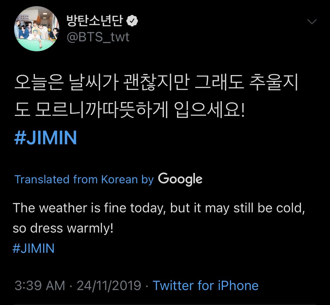 telling armys to dress warmly:((