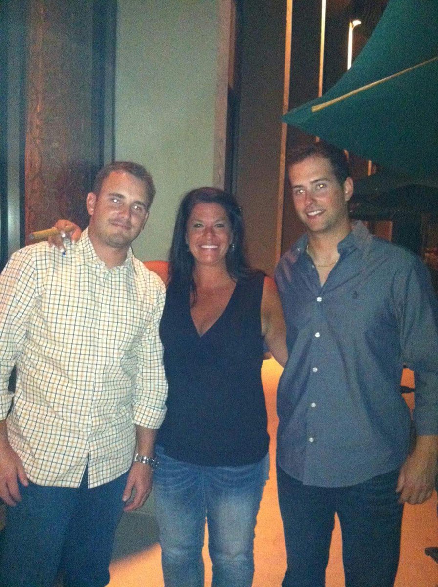 annkiecker's tweet photo. @KaitMBee See your #2&amp;3 I was so nervous and not happy with my husband that he asked if they would take a picture with me! #IAlmost BurnedBriansEarOff https://t.co/YLEpmJis4w