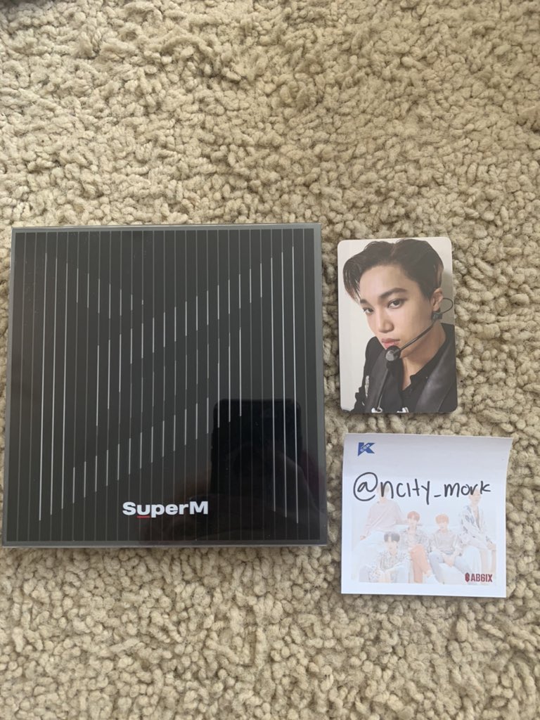 WTS | SELLINGusa onlySuperM the 1st mini album dm for more info/price/more picturesavailability at end of thread