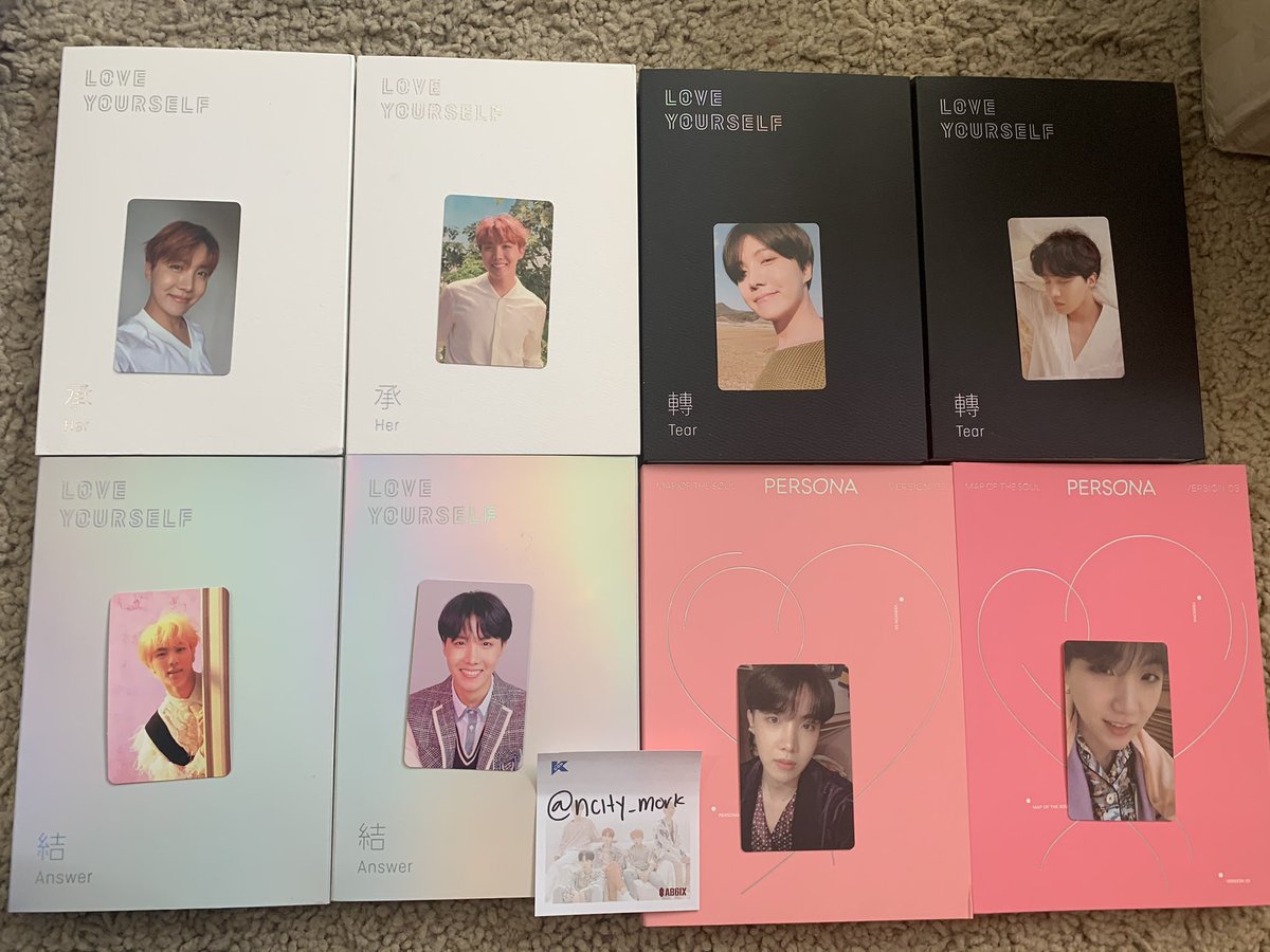 WTS | SELLINGusa onlyBTS Love Yourself / Persona albums dm for more info/price/more picturesavailability at end of thread