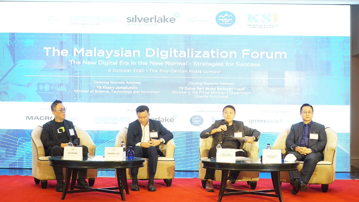greenpacket's tweet image. We are at KSI to attend the Malaysian Digitalization Forum as a technology provider and partner. We repeated our pledge to help local businesses in the #NewNorm with the ABCDEFG of technology to ensure we all succeed during these tough times.

#KitaJagaKita #ThriveWithDigital