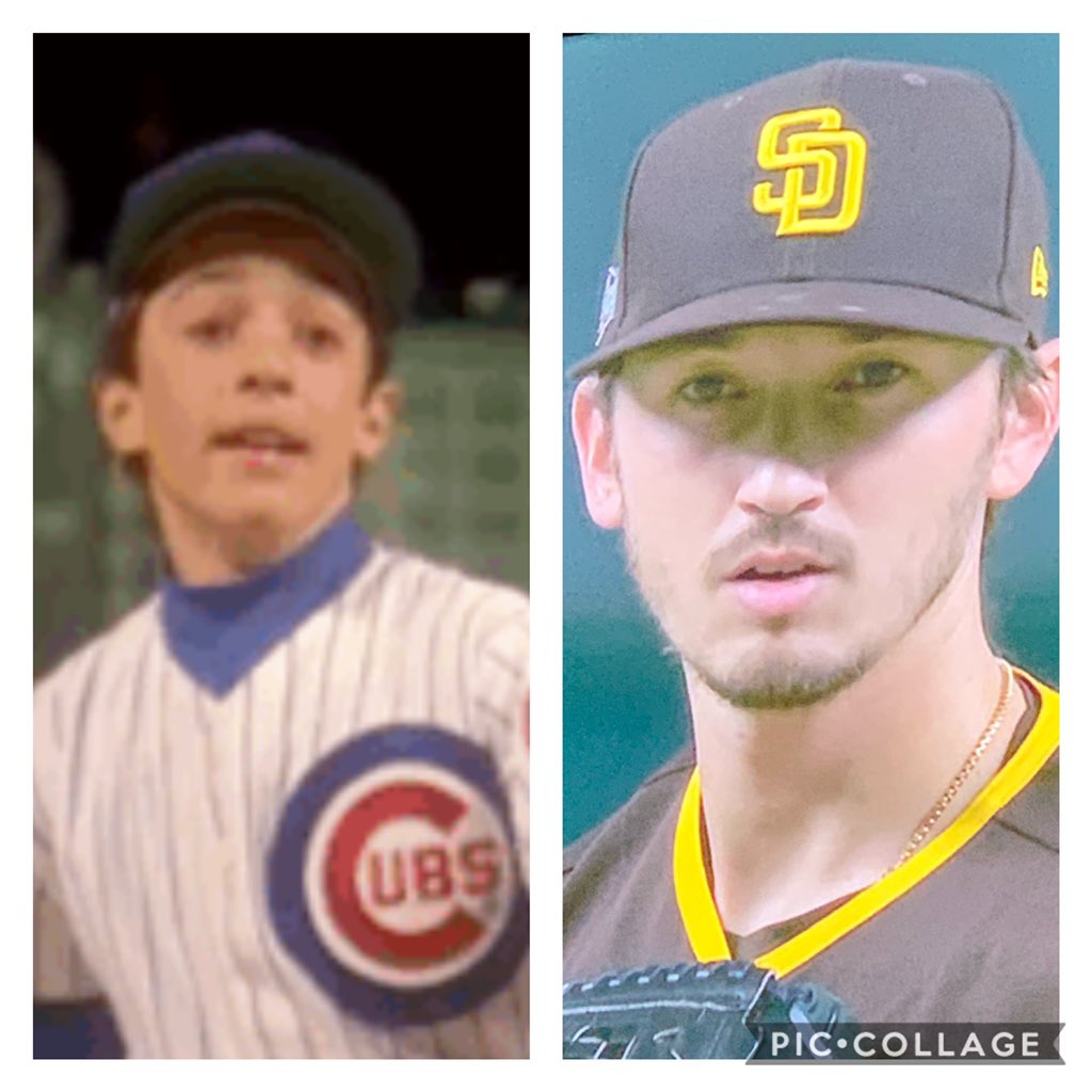 Samawiwowee's tweet image. Zach Davies looking just slightttly older than my boy Henry Rowengartner rn. Let’s hope it’s a sign #FloatIt #PadresTwitter #SDvsLAD