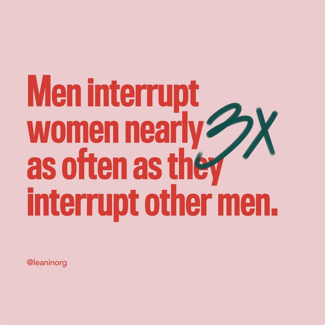 Men interrupt women nearly 3x as often as they interrupt other men. #VPDebate #Debates2020