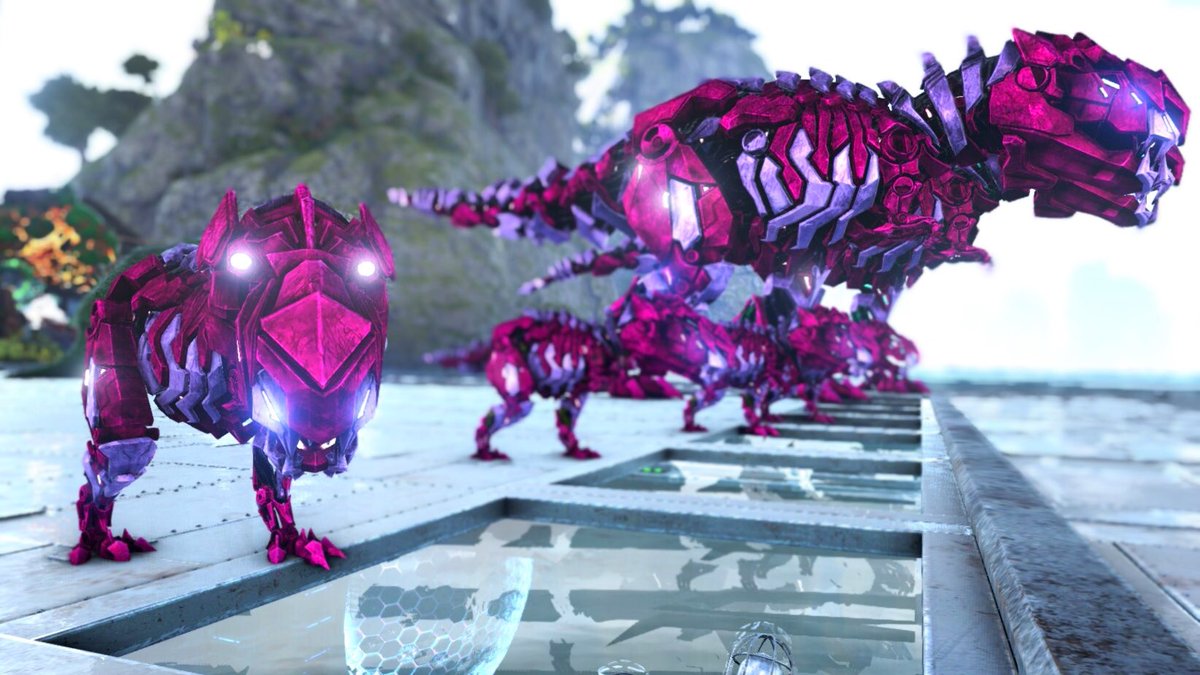 maroichigo0220's tweet photo. ピンクREX達
だいぶ数が増えてきてます
(*´ω｀*)

#Ark
#playArk
#TEKREX https://t.co/eAEtyX7sny