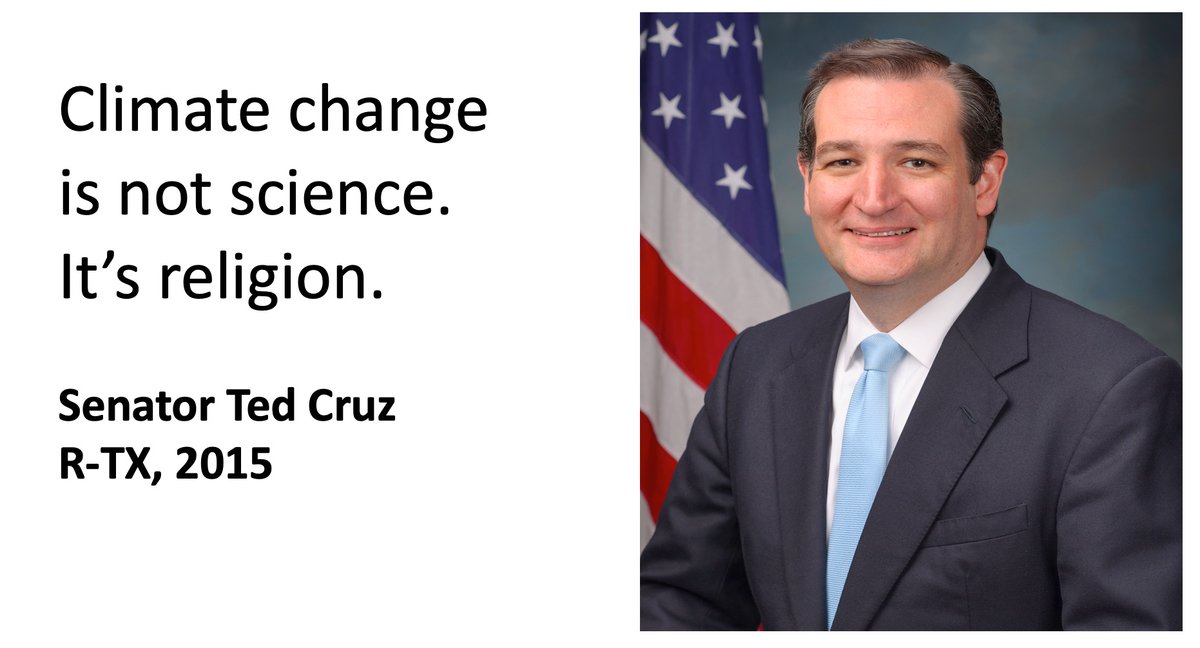 By continuing to present it as a "belief", the media is feeding the explicitly-promoted narrative that climate change is a false, earth-worshipping religion that must be rejected by all true believers. Promoted by whom, you ask? Anyone who wants us to reject climate solutions.