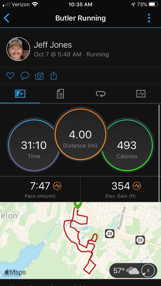 Final prep for Friday's <a href="/SONewJersey/">Special Olympics NJ</a> Law Enforcement Torch Run. Can't wait to run the level streets of Riverdale, Pequannock and Lincoln Park. Butler isn't flat. Keep an eye on the Turnpike at around 9:15 and cheer us on.