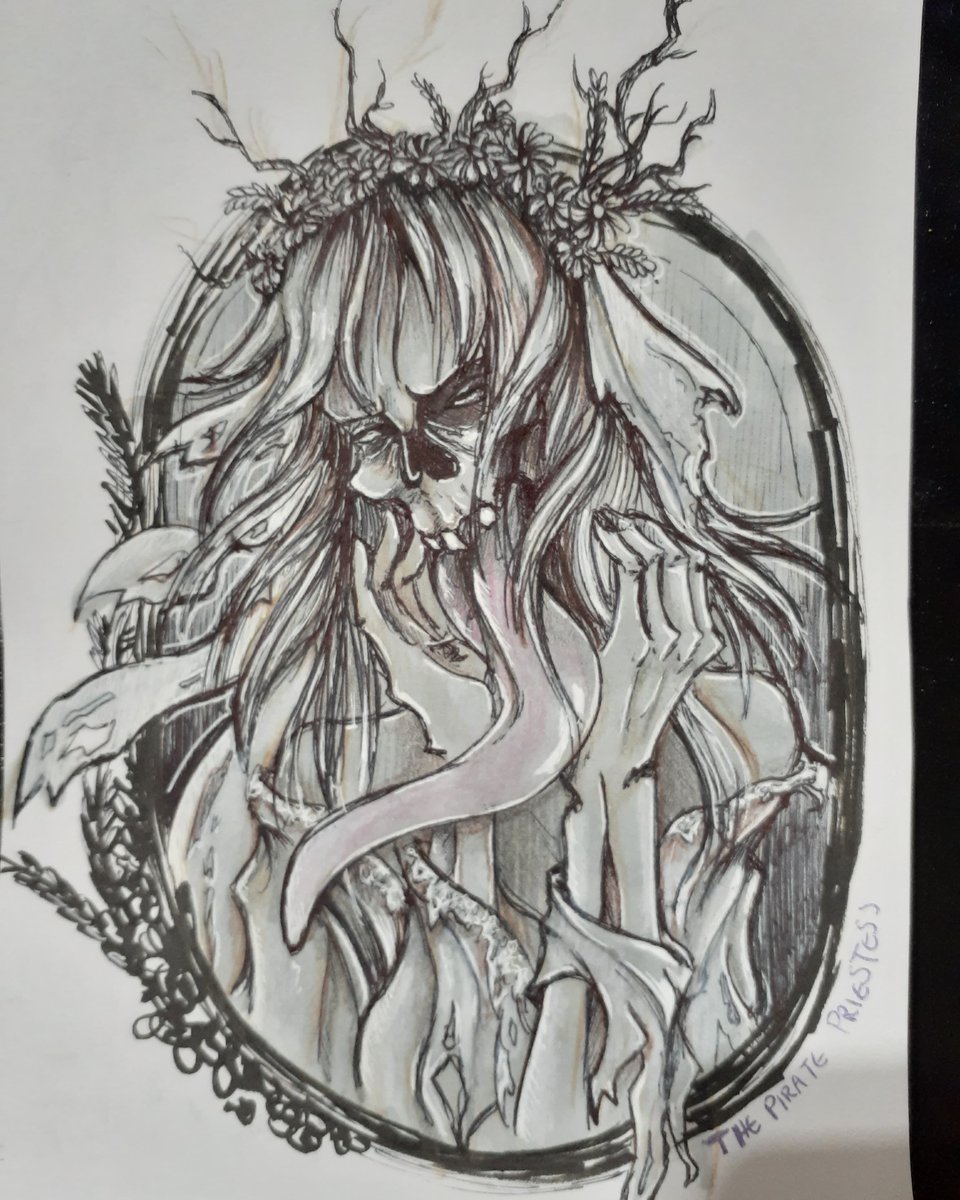BrytlejuiceArts's tweet photo. Did a spooky Noonwraith for todays artwork. Not a prompt, I wanted to attempt some scary Witcher artwork.
#witcher #noonwraith #traditionalart #art #artwork #Inktober #creepy https://t.co/rlGXWHvHAS
