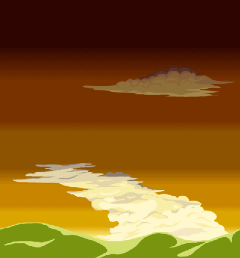 HouseOfTATH's tweet photo. Progress on Battle Princess's overworld background. 
#sky #indiedev #pixelart #BattlePrincess @BPrincessGame https://t.co/6rraiHSqR5