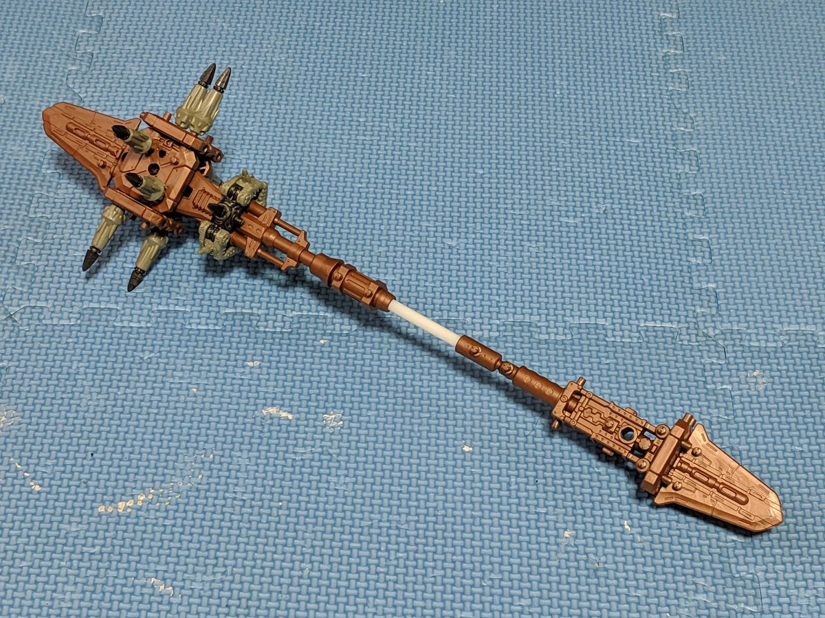 景清 ギガンター用の 突くより殴る方が効率良さそうな 武器を作りました W ワルダロスギガンター ダイアクロン 景清 ギガンター用の 突くより殴る方が効率良さそうな 武器を作りました W ワルダロスギガンター ダイアクロン