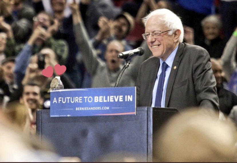 hollyhillsten's tweet photo. Bernie gets a bird and pence gets a fly. Love that #flies #debate https://t.co/8a2afZsDFT