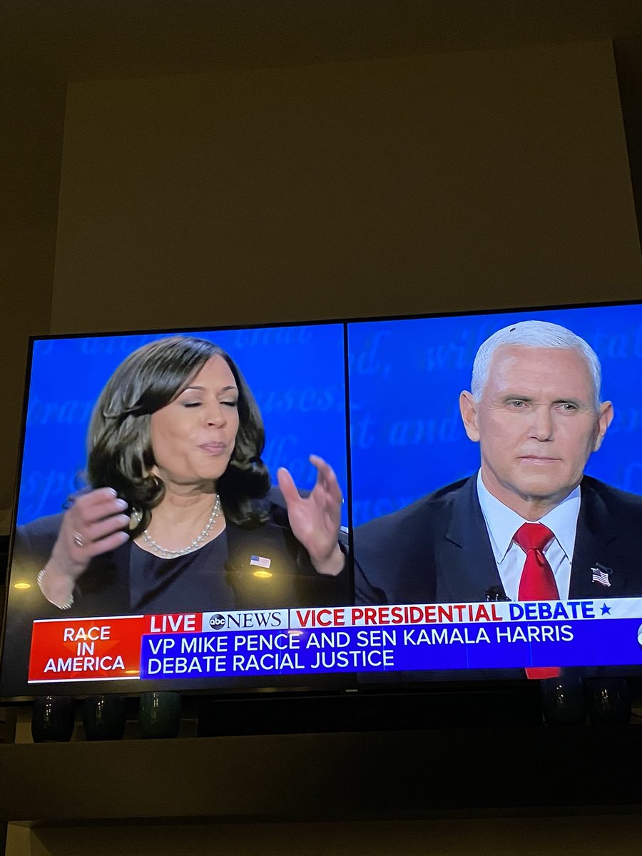 Flies like shit!  <a href="/KamalaHarris/">Kamala Harris</a> in your corner!