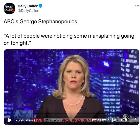 MattWalshBlog's tweet photo. Pence dominated Kamala so thoroughly and convincingly that the media's only available tactic is to accuse him of being a sexist for debating a woman at a debate. These people are such clowns. Parodies of themselves. https://t.co/OXaIKnV58Y