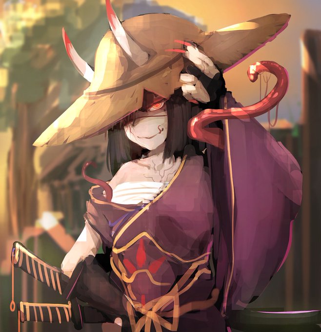 イラスト:鬼娘(?) 