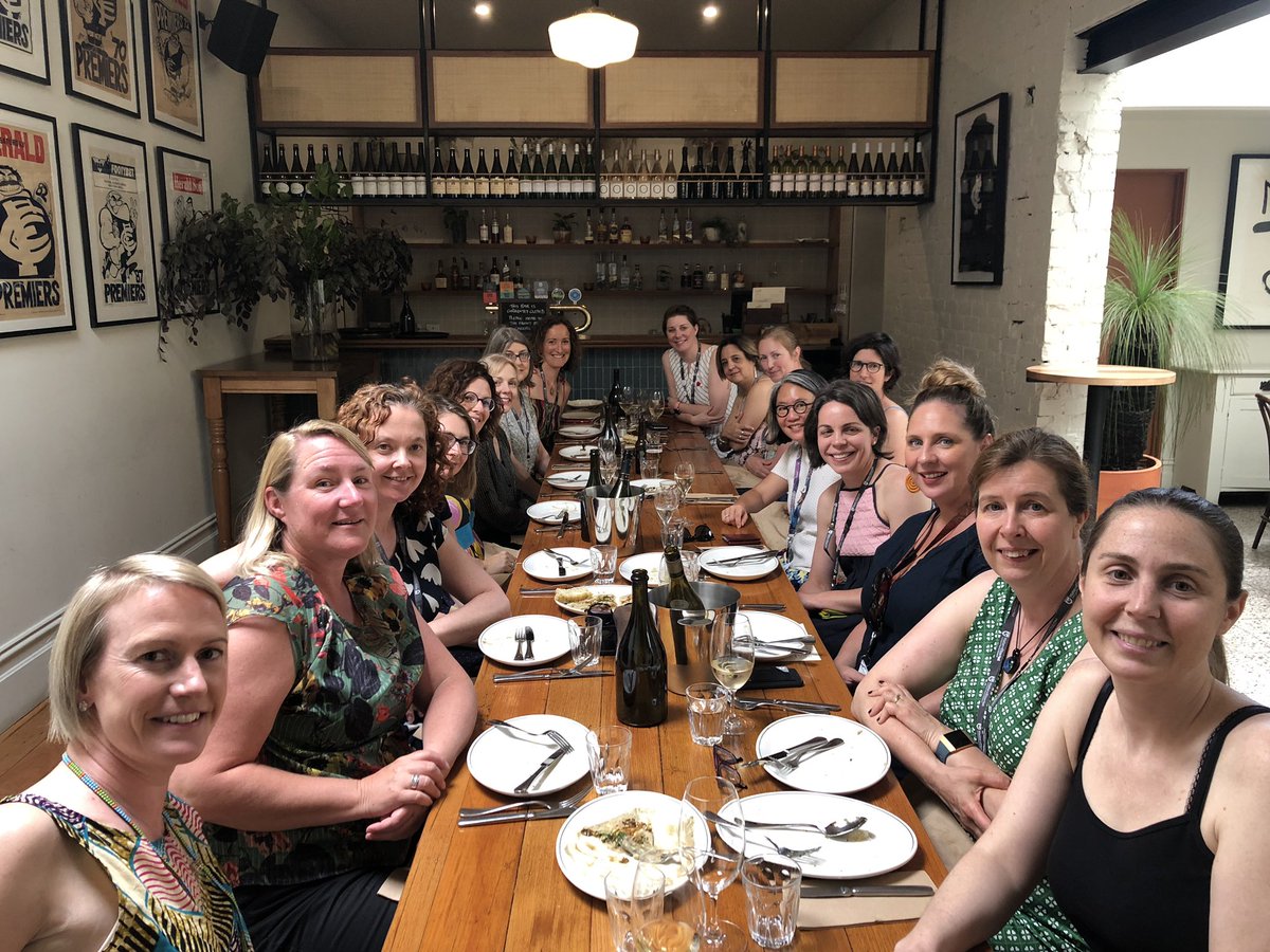 The wonderful scientists and professional services women, lots of laughs and so much support for each other  @WEHI_research