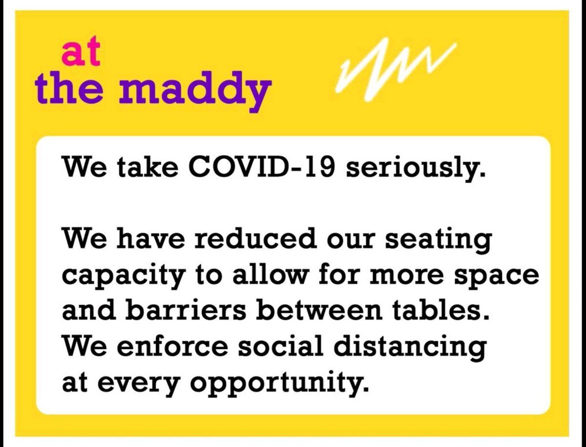 At the Maddy we understand boundaries