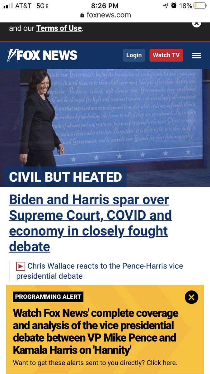 krishkuruppath's tweet photo. Surprised by poor quality of journalism at Fox News. #VPDebates2020 #FoxNews https://t.co/RMNT6oxyLw
