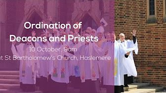 Did you know that you can set a reminder on YouTube to watch a live video, you can do that now for our ordinations this weekend? We'd love for you to celebrate with us. #ordinatations buff.ly/33yyD86