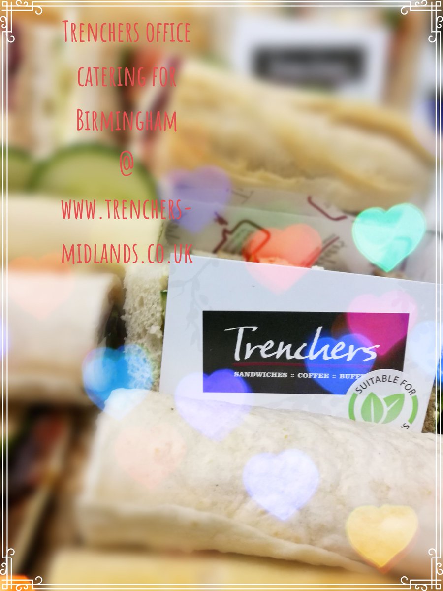 TrenchersBham's tweet photo. Trenchers office and corporate catering in Birmingham #officecatering #birmingham #workinginoffice #lunchdelivery @trenchersbham https://t.co/zcNAqxdoa3