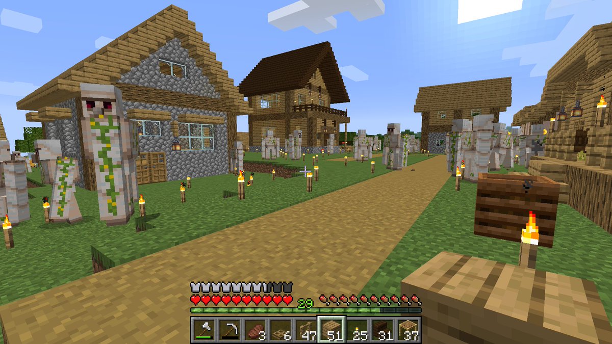 K 初めてマイクラの画像投稿した これはjavaの最新ver でmod コマンド禁止 難易度ノーマルのサバイバルのワールド 色々なものが大量な自分の村です アイアンゴーレムの写真に写っている暗めの屋根の家が自宅 これからはマイクラの投稿もするかも K 初めてマイクラの画像投稿した これはjavaの最新ver でmod コマンド禁止 難易度ノーマルのサバイバルのワールド 色々なものが大量な自分の村です アイアンゴーレムの写真に写っている暗めの屋根の家が自宅 これからはマイクラの投稿もするかも