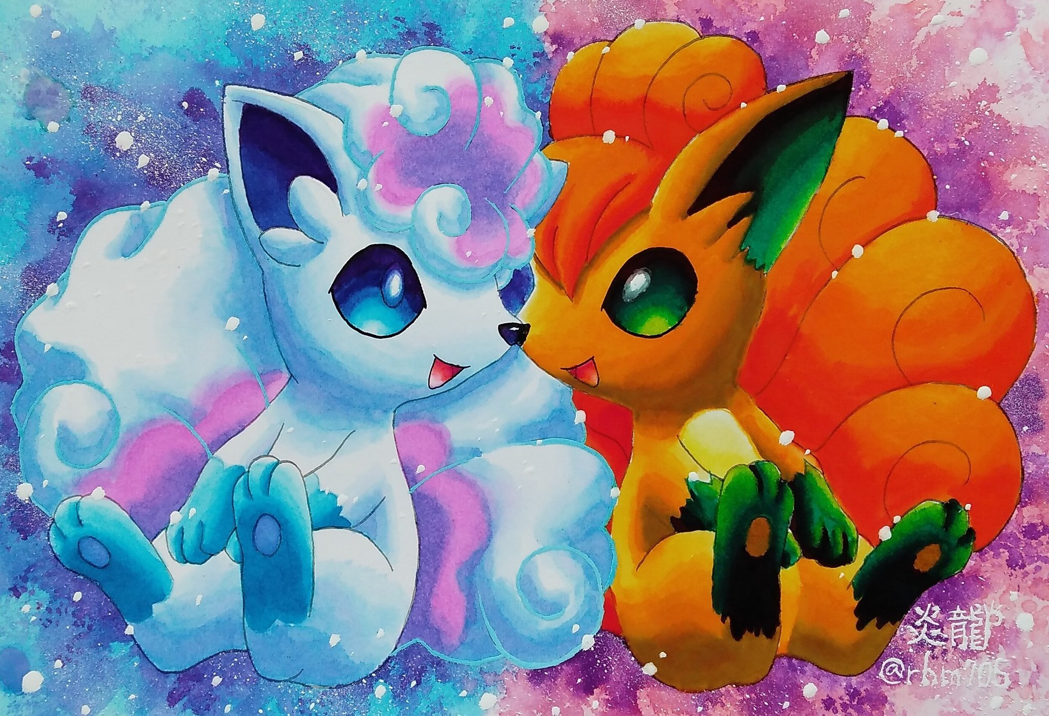 炎龍 Enryu 進化してたらrt見た人もする オリジナルのペカザスは 右 11年8月 左 年6月 ロコンは 右 14年6月 左 年6月 進化出来ていると嬉しいな T Co Yvfbtgmc35 Twitter