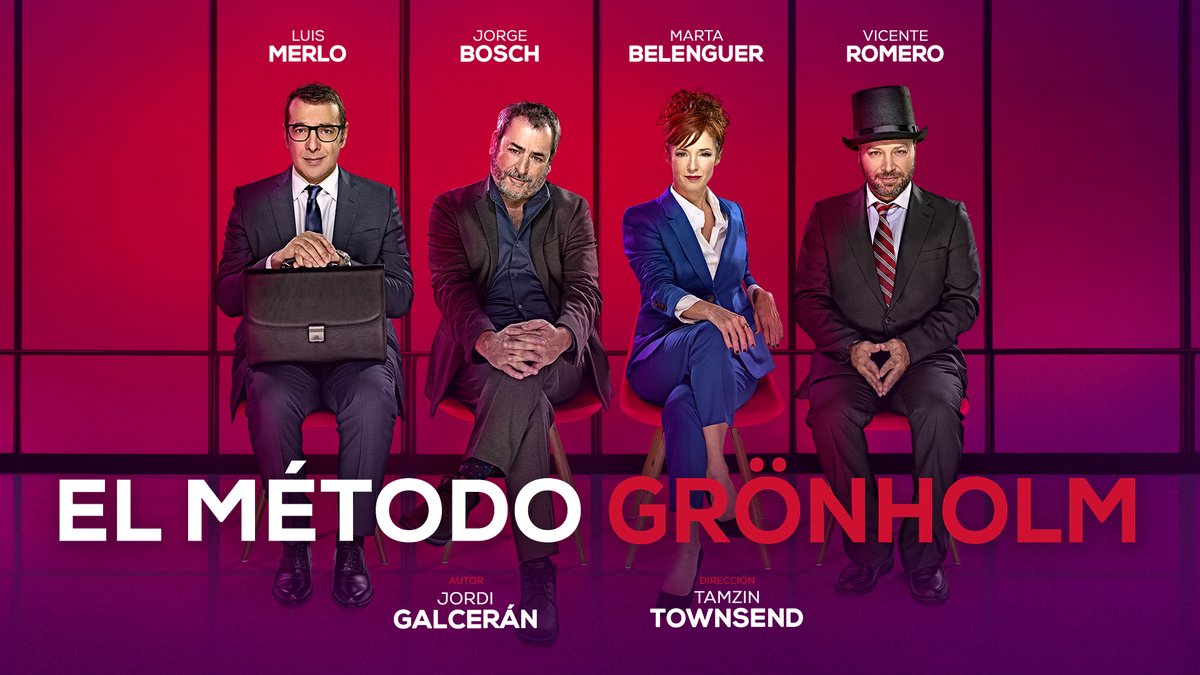 ¡ÚLTIMAS FUNCIONES! 

El Método Grönholm se despide del <a href="/TeatroCofidis/">Teatro Cofidis</a> Alcázar. Si quieres verlo, aprovecha esta semana, porque es la última. 

📅 Este domingo, 11 de octubre será la última función.

🎟 bit.ly/33IoyCp