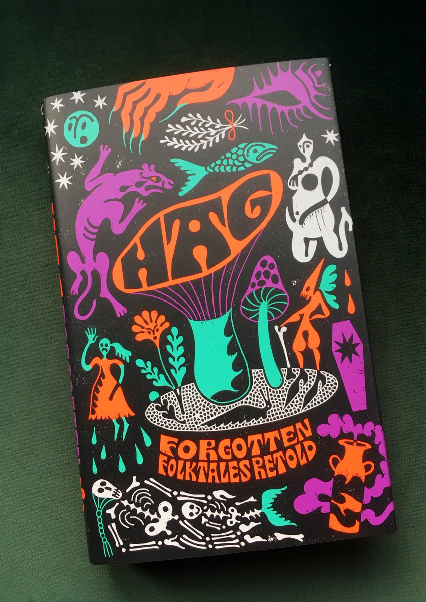 Day 8 of  #31DaysOfFemaleHorror is HAG, out today! These stories are bold, strange, unsettling and magical, and I’m so proud to be published alongside so many amazing women writers. Thank you  @ViragoBooks for publishing &  @audibleuk for dreaming up the original audio project 