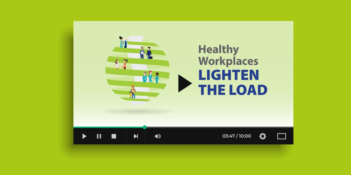 🎦Join us #live on 12 October to watch the official launch of 🇪🇺 Campaign 2020-22 Healthy Workplaces Lighten the Load that will tackle one of the most common work-related health problems in Europe: the musculoskeletal disorders bit.ly/EU-OSHA-Lighte… #MSDs #EUhealthyworkplaces