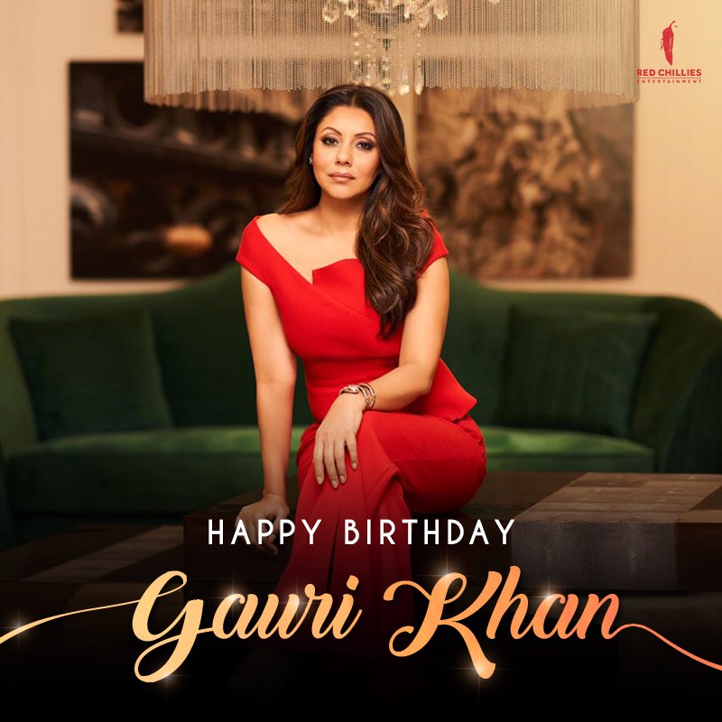 Happy birthday gauri Khan 