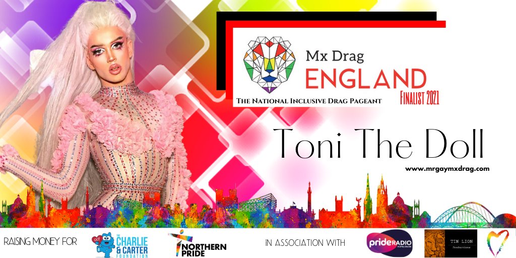 'I'm about to sign you up
We can get right before the night is up
We can get right, get right'- JLo
Last BUT by no means least we have our FINAL Queen to compete for the title of the 1ST Mx Drag England-
 Toni The Doll
#Drag 
#mrgayengland 
#mxdragengland  
#northernpride
#LGBTQ