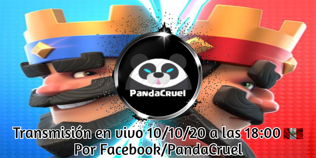 🐺 Danger League y Panda Cruel 🐼
Presentan... ¡TORNEO INDIVIDUAL!
> Sorteo en directo de 2 Pass Royale ⚔️
> 1° puesto 11$ 💵
> 2° puesto 7$ 💵
Requisitos:
> Seguir:
<a href="/Danger_League_1/">Danger League</a>
> Seguir y dar like:
facebook.com/PandaCruel-101……
> Dar RT y ❤️
> Etiquetar a 2 amig@s
Pruebas al MD