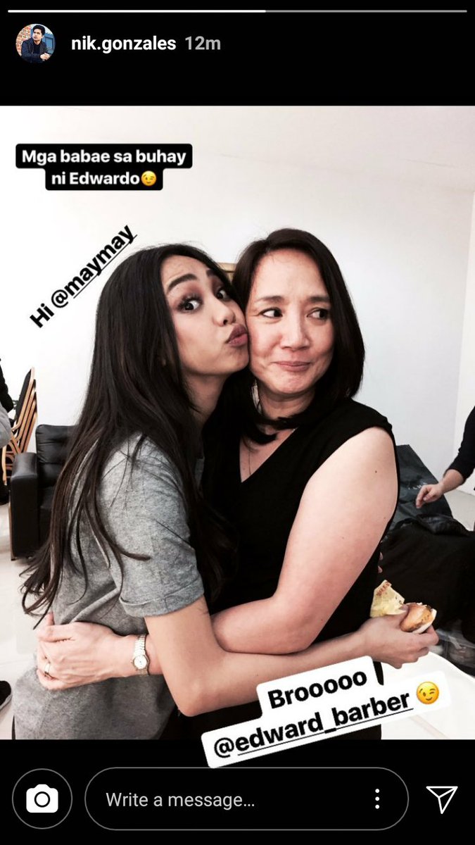 Ang family nga ni May pinagtanggol si Ed, her cousin/bestfriend works as Ed's PA, Ed was one of the main person who made a surprise bday for her, we can also see that both their friends and families support & love them both. #MayWard  #MaymayEntrata  #EdwardBarber