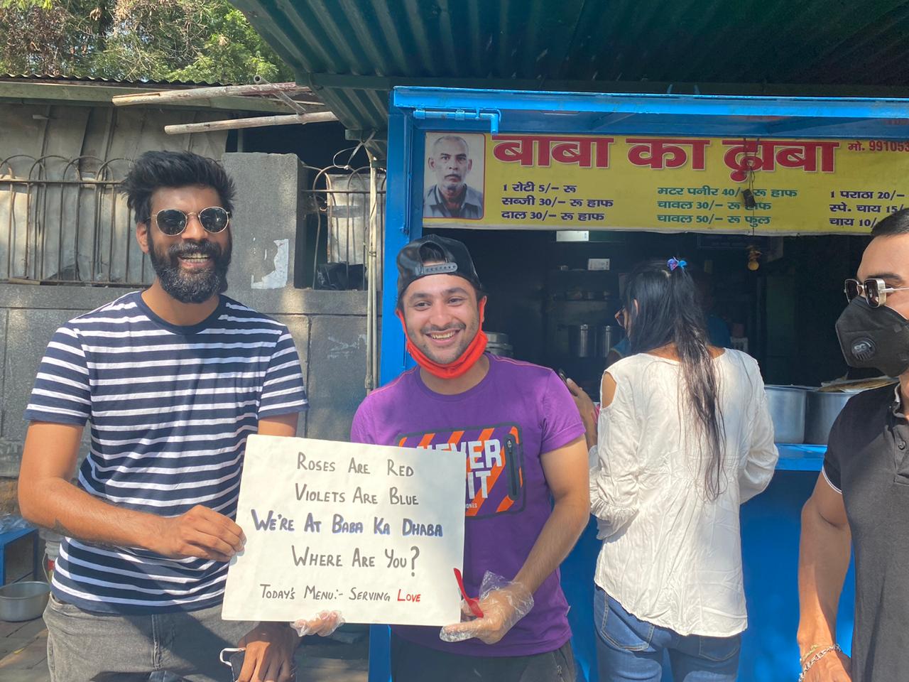 DHABA WALA BABA on Twitter: "Celebrities are participating yo @iamharshbeniwal #BABAKADHABA #BABA KUSH HUA… "
