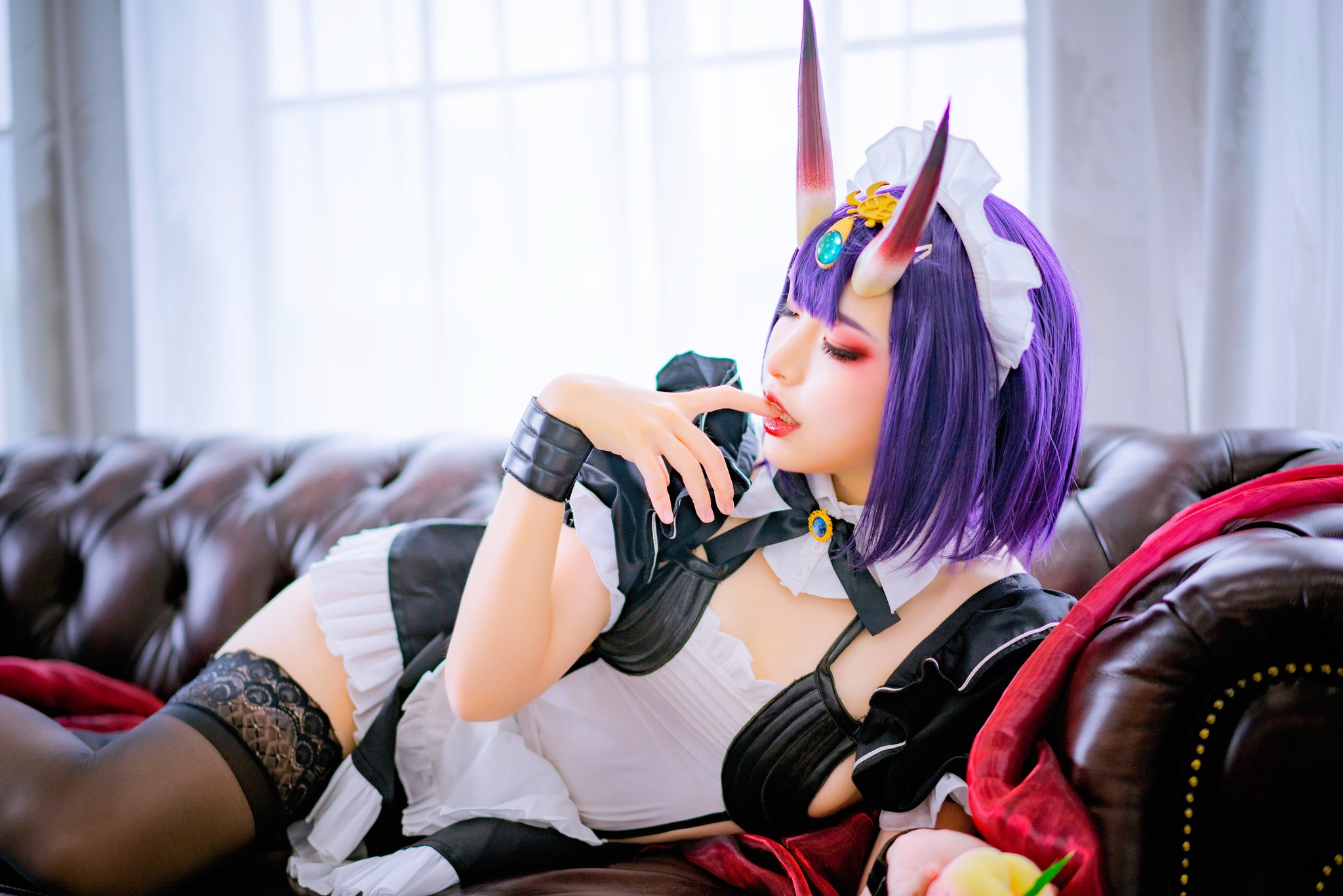 画像,fate grand order  酒呑童子 / shutendouji Maid페그오:: 슈텐도지 칼데아메이드M.@enmyo_4_sebas P. @u…