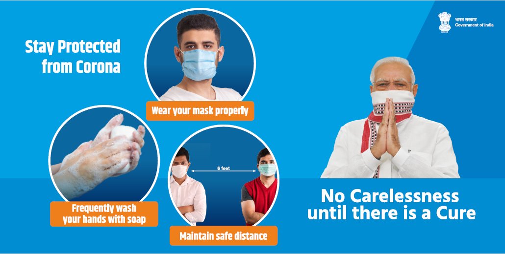 Let us all take pledge to combat Corona by following simple precautions like #WearingMasks, #WashingHands and #SocialDistancing