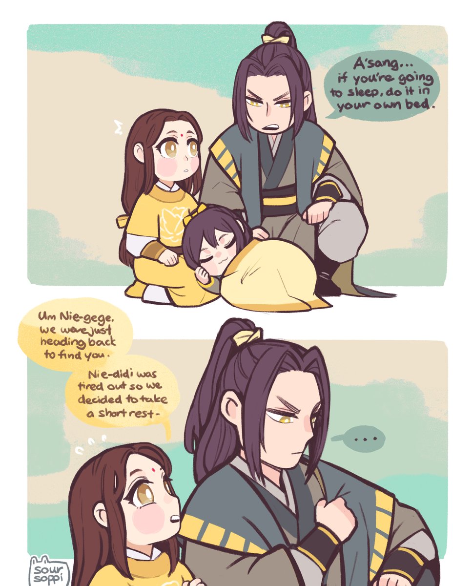 MDZS] Big matcha picks up little matcha nugget #MDZS #魔道祖师