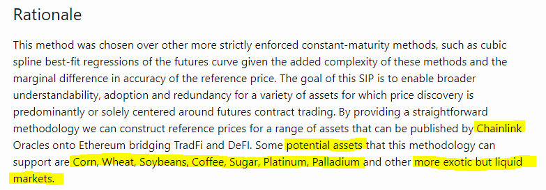 With the updated futures price methodology produced alongside the Chainlink team, this will open the door to many other real world assetssOIL is coming very soonI also look forward to the endless possibilities of assetsS&P500, TSLA, APPL, Uranium, ect https://sips.synthetix.io/sips/sip-62 