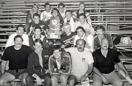 #7711-time OLY medalist in swimming, Matt Biondi enrolled in UC, Berkeley in 1983 and in his 1st year, focused on Water Polo - took his team to NCAA championship (pic)Better sense prevailed soon though and he shifted his focus entirely to swimming, rest as they say is history