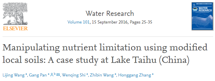 BrianWa85696394's tweet photo. Bodies of water often are threatened by cyanobacterial blooms. Nitrogen and phosphorous are #limitingnutrients for these blooms. This study tested how modifying local soil to induce ecological restoration (MLS-IER) may help. #CUinTheLab @MSolLisboa1 @AquaticSciences https://t.co/JibiWjdCMc