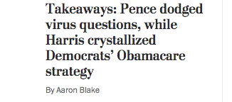Or what if the  @washingtonpost put this Analysis headline at the top of the page? 6/?