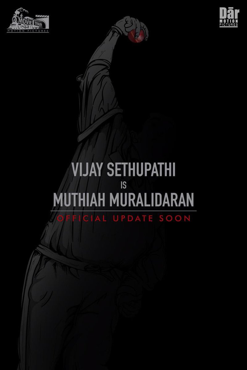 .@VijaySethuOffl is #MuthiahMuralidaran. 

Follow @MovieTrainMP for the official update on #MuralidaranBiopic 

#MSSripathy #Vivekrangachari 
@proyuvraaj