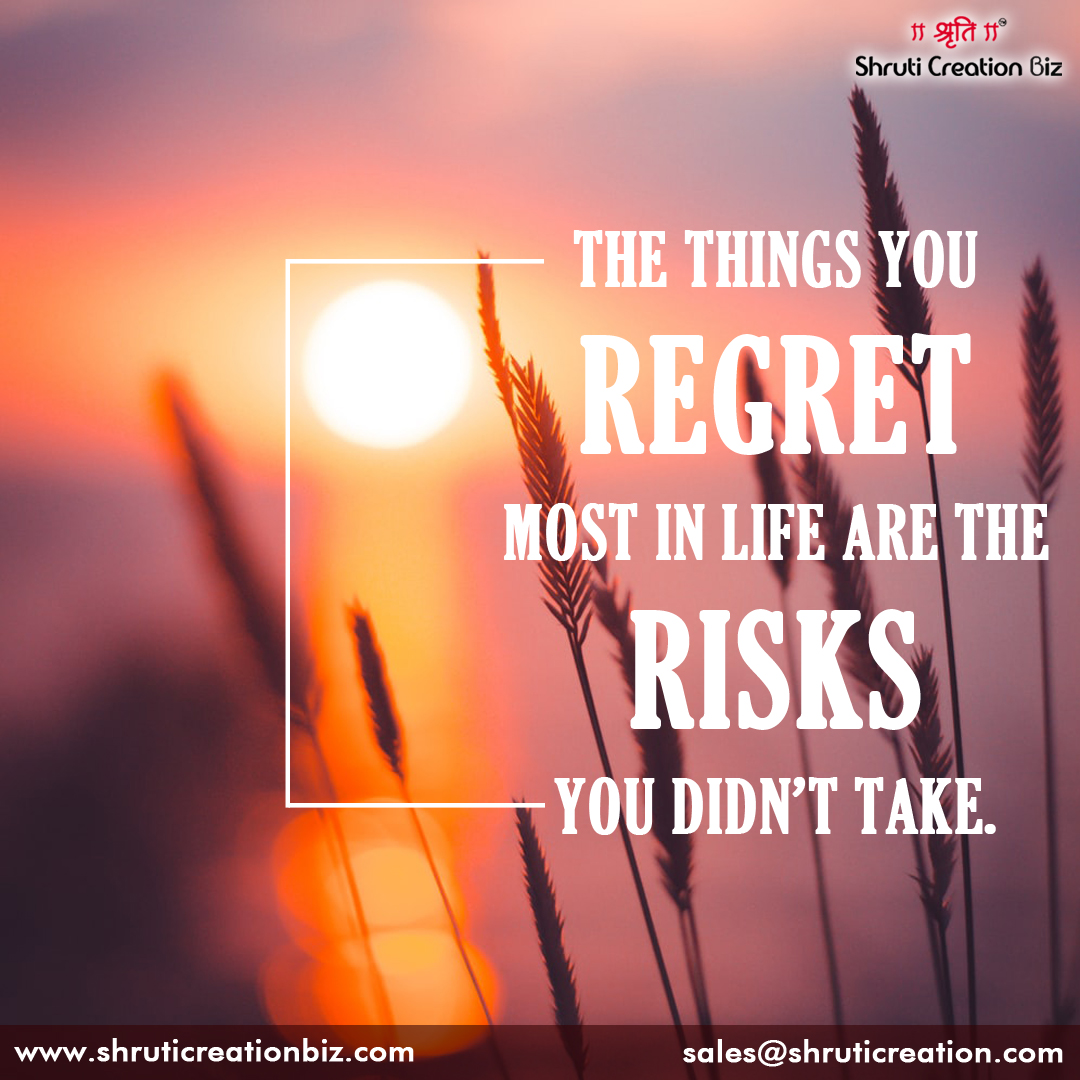 ShrutiBiz's tweet photo. #edutok #edutokcareer #edutoktech #edutokmotivation
#Work_From_Home
#unlock1 #shruticreationbiz

👉"The Things You Regret Most In Life Are The Risk You Didn't Take"
#motivation 
#time

Visit : https://t.co/mE7WCdOboo https://t.co/28Xs14FYfi