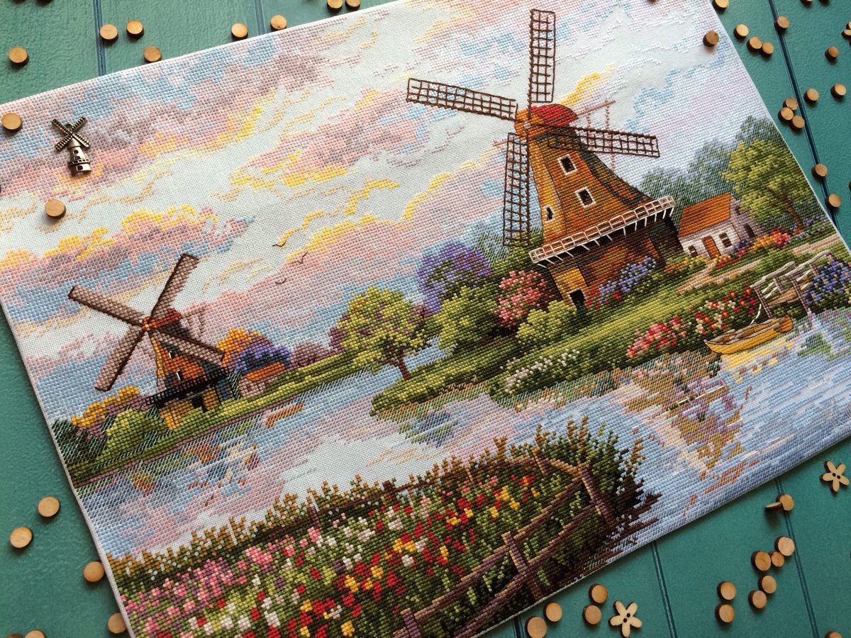 merejka's tweet photo. Merejka K-167 Dutch Windmills stitched by Julia Labenskaya 🏡 https://t.co/HGpgHIUYWN #kreuzstich #broderie #bróidnéireacht #pointdecroix #pontocruz #ricamo #十字绣 #kruissteek #kanaviçe #クロスステッチ #xstitch  #crossstitching #merejka #Netherlands #dutchwindmills https://t.co/BqwUjJXmbB
