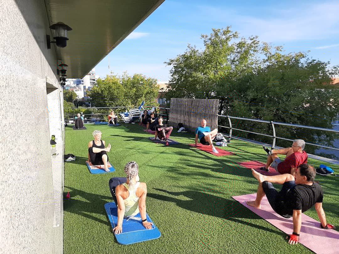 FactoryFitES's tweet photo. Body Balance, respirando con normalidad, disfrutando del sol, la música...
Ven a probar! #FactoryFit https://t.co/x6nLfkdtdT