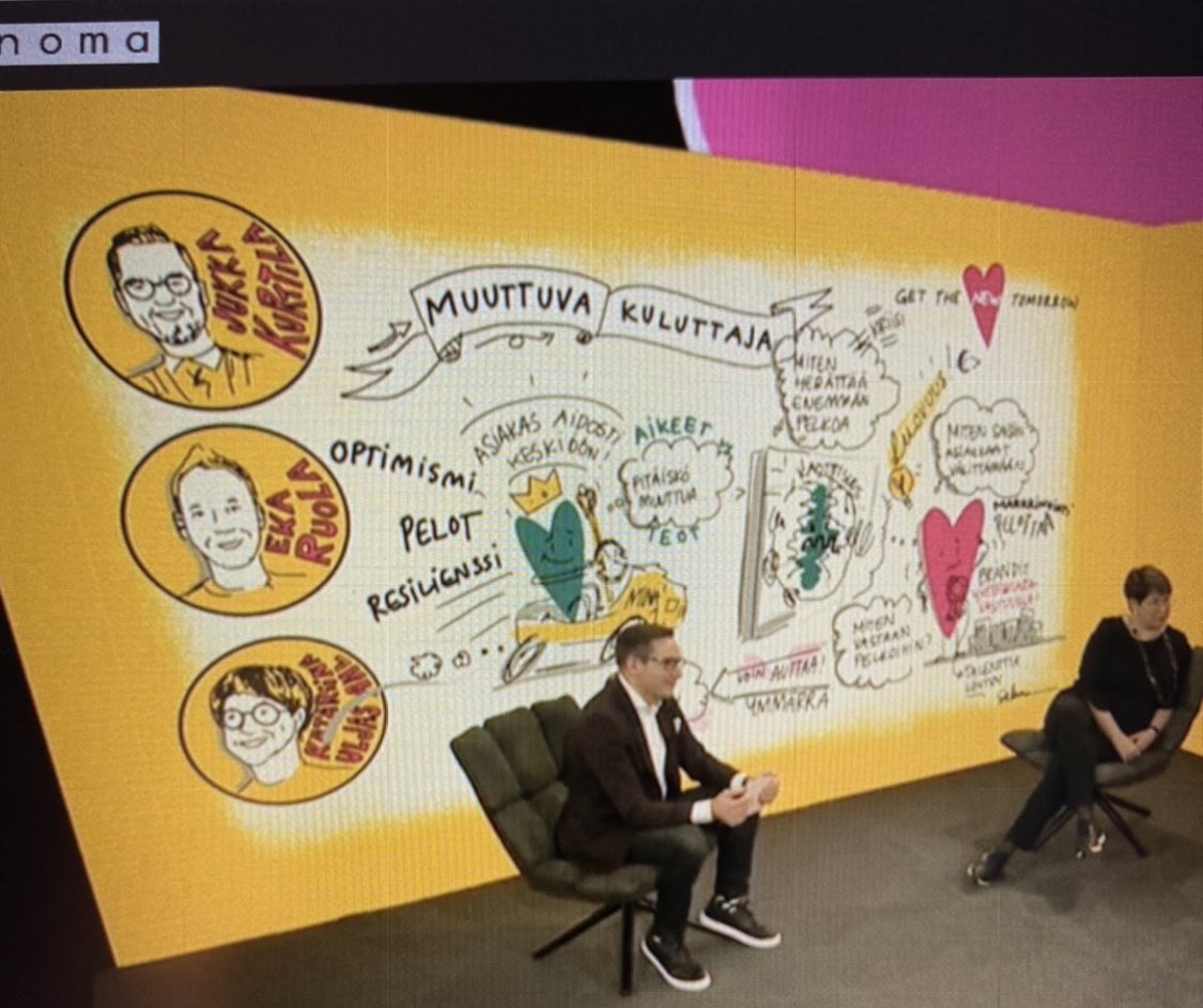 #getthenewtomorrow #ainatuleesanomista